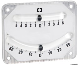 Inklinometr dwupęcherzykowy 100x80 mm